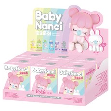 Rolife 若來 Baby Nansi 坐姿系列公仔6款套組, 1套