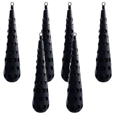 MONCROSS SWITZERLAND 凹點棒型黑色鉛錘, 3個, 2入