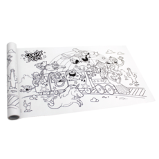 Maped 自黏式著色紙捲 6張, 1捲, 白色