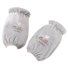 Tosi-fit 好看日常袖套 2件組, 可愛灰