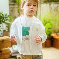 Pimpollo 兒童款Puppy Miu開襟衫 OLECU51