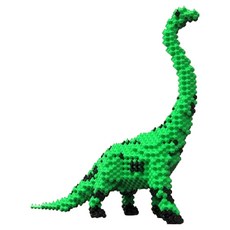 카데레 브라키오사우루스 블럭 3D 입체조립 DIY 캡슐키트, 혼합색상, 1개