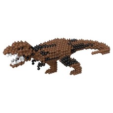 卡德瑞 特暴龍積木 3D 立體組裝 DIY 膠囊套組, 1個, 混合顏色