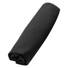 하우스핏 극세사 스포츠타월 요가 셀스 수영 비치타월, 블랙, 1개