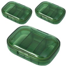 일상속반짝 3칸 약통 그린, 3개