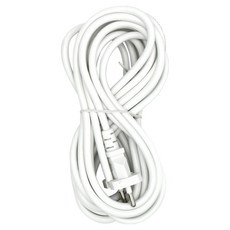Kotech Power Cord, 1個, 白色, 5m