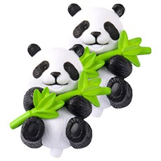 Black Tree 熊貓 熊貓 迷你公仔 E款, 2個