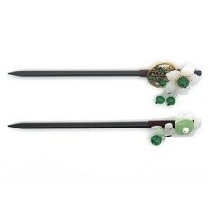 Style Planet 獨特玉色髮簪2件組