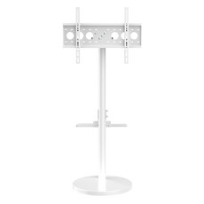 LIKE ME 移動式大型86吋電視立架 白色, 1個