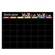 Second Best 可愛動物留言板 黑色 月計畫, 磁鐵