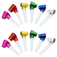 Joy Party 吹龍大象喇叭 6件組, 彩虹, 2套