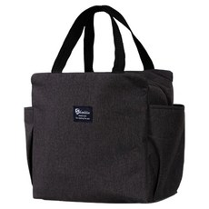 Coresis 野餐保溫保冷袋, 黑色, 1個