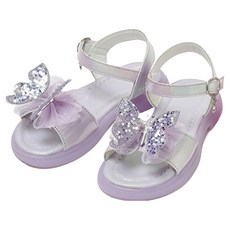 ChakanShoes 女童極光魔鬼氈蝴蝶涼鞋 SDEMR2h506