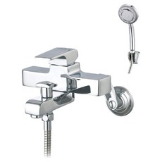 다인이엔지 두진 네모 욕실 샤워수전 크롬 DB411 방문설치, 1개