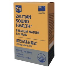Jalmansound Health優質自然男性 24g, 1個, 60片