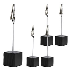 Raduna 夾式便條夾, 黑色, 5個