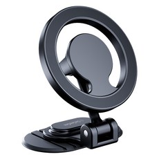 DGG Quad M 360度 MagSafe 相容車用支架, 黑色, 1個