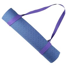 LJG 彼拉提斯 瑜珈墊 綁帶 收納帶, 1個, 紫色