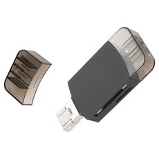 Coms 多功能 OTG 讀卡機 iOS 8Pin SD卡 TF Micro, 1個, 單一顏色, IH282