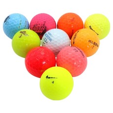 混合品牌 Unique Epic A級二手高爾夫球 42.67mm, 混合顏色, 10個, 10片