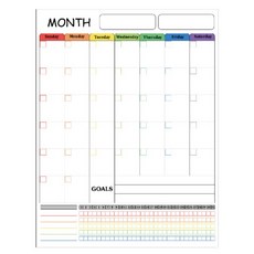 Second Best 彩虹直式月計畫備忘錄板, 磁鐵