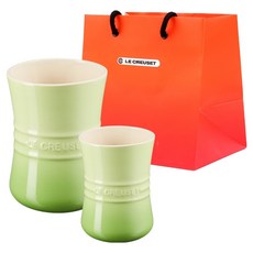LE CREUSET 調味料容器 250ml+1L+購物袋 M組, 1套, 農場