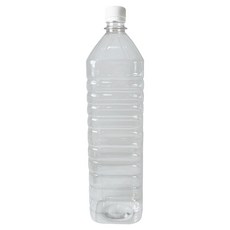 PET材質方形塑膠瓶 GW 1.5L 10個+白色瓶蓋 10個組, 1組