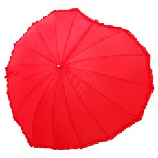 BABIO 有趣雨傘 FAKE UMBRELLA 求婚愛心, 1個, 單一顏色