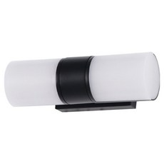 WONHA DS 프라그 雙面無閃爍壁燈 LED 10W, 黑色, 燈泡色