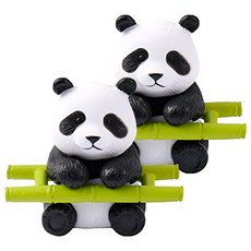 Black Tree D型熊貓迷你公仔, 2個