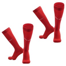 PRO-SPECS 菁英棒球襪2雙組, 1套, 紅色