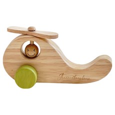 ACACIA bongbong 木製運輸工具直升機玩具, 1個