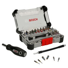 BOSCH 博世 精密螺絲起子頭 42件 + 軟管起子頭套組 2607002837, 1套