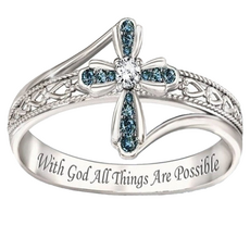 Dimis 光明念珠戒指 6號, 銀色, 1個