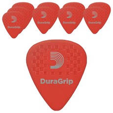 D'Addario DuraGrip 吉他彈片 紅色, 10個