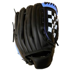 MAME 全方位棒球手套 右投用, 1個, 黑色 + 藍色
