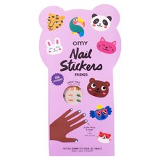 omy 指甲貼紙 Friends 200p NAIL04, 1個, 混合色