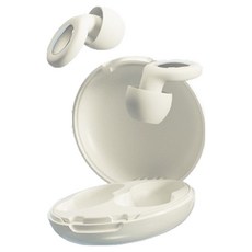 Franc On Deu減噪矽膠睡眠耳塞 米色, 1套