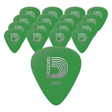 D'Addario Duralin STD 吉他撥片 綠色 1DGN4-25(MED/.85mm), 25個