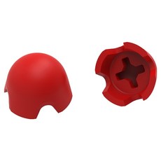 호후 PS5 듀얼센스 포탈 조이콘 아날로그 스틱 커버 캡 스틱락, 레드, 2개