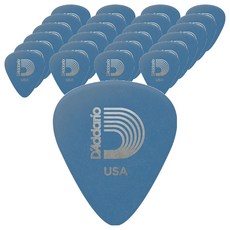 다다리오 두랄린 스탠다드 기타 피크 파랑 1DBU5-25 M-HVY 1.0mm, 25개