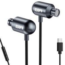 Bia 入耳式有線C型耳機, 黑色, BE100C