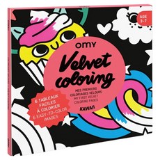OMY 絲絨可愛 VELVET01, 1個, 混合顏色