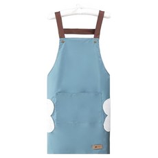 TheYeppeun 漂亮可愛圍裙 68 x 70 cm, 藍色