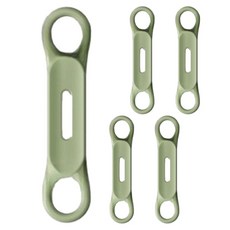 온트리 자석 보드 냉장고 펜홀더, 그린, 5개