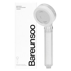 Bareun Soo 日常過濾蓮蓬頭, 1個, 單色