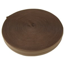 JStrading 접밴드 바이어스 엘라스틱 밴드 20mm, 26 브라운, 1개