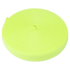 彈性包邊帶 20mm, 32 螢光黃, 1個