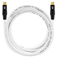 HDTOP RCA 母對母 FF 延長線 白色 HT-TP1108, 1個, 50m