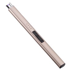 원터치 플라즈마 라이터 캠핑 캔들 토치, 핑크, 1개